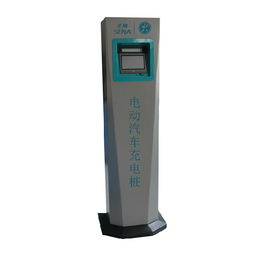 落地式交流慢充電動汽車充電樁 小區停車場 220v 32a價格 廠家 圖片